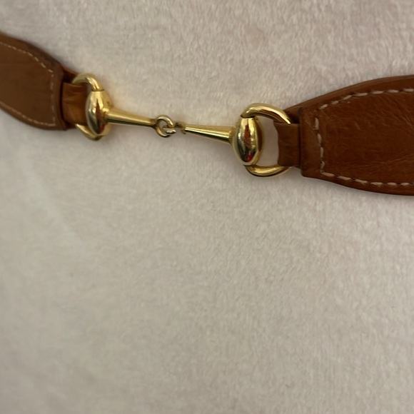 Vintage leather belt 25” - Picture 2 of 2